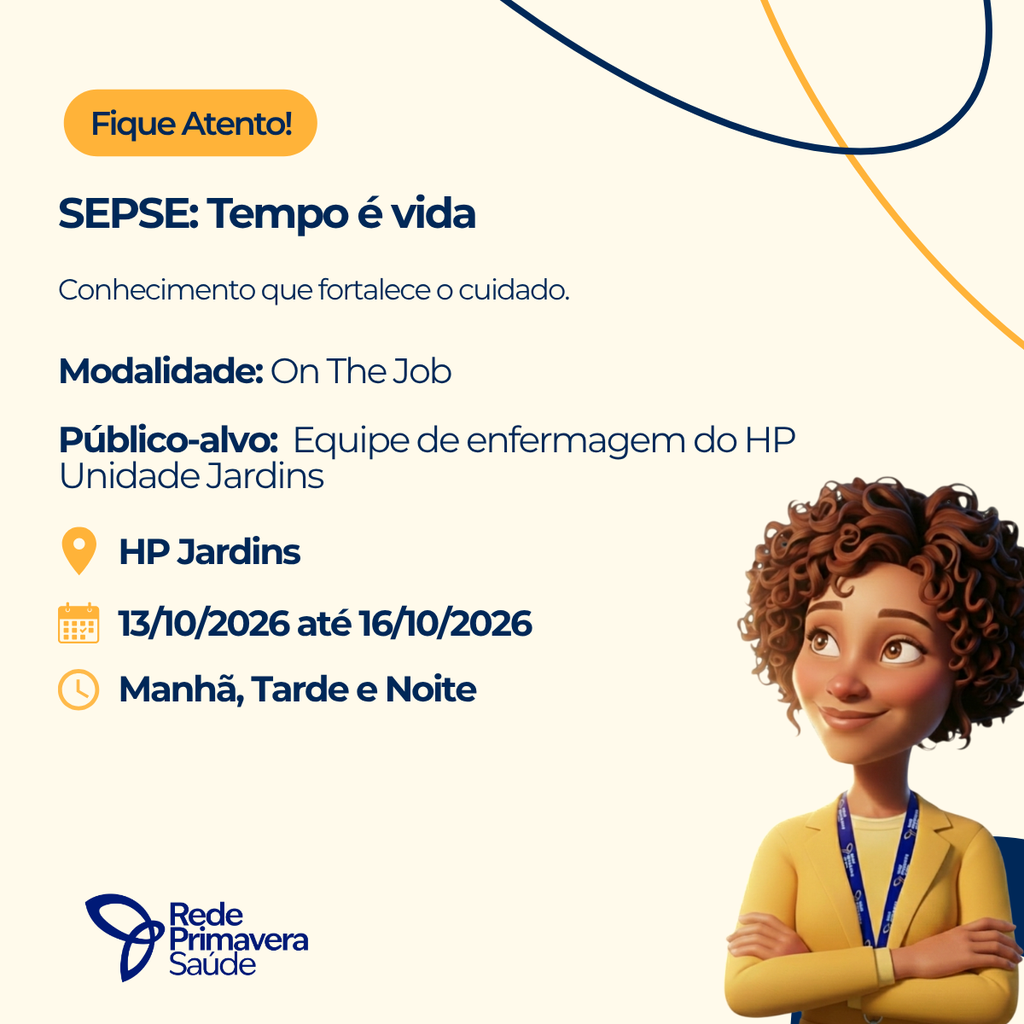 SEPSE: Tempo é Vida