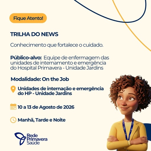 Treinamento Presencial - Trilha do NEWS
