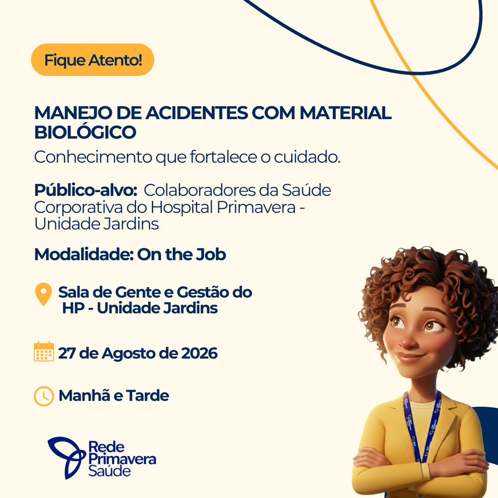Avaliação de Reação - Manejo de Acidentes com Material Biológico